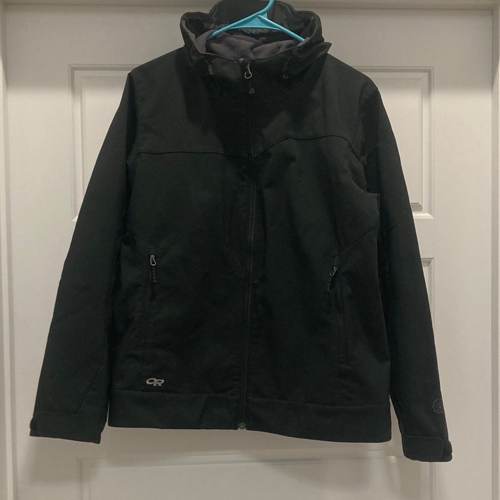 Outdoor Research Black Rain/Wind Jacket
